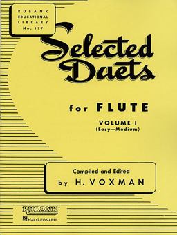 Selected Duets for Flute Volume 1 - Easy to Medium  9781423445302 Front Cover