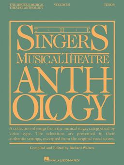 Singer's Musical Theatre Anthology - Volume 5 Tenor Book
