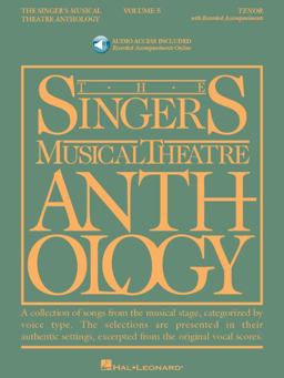 Singer's Musical Theatre Anthology - Tenor - Volume 5 (Book/Online Audio)