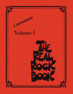 Real Rock Book - Volume I C Instruments  9781423453888 Front Cover