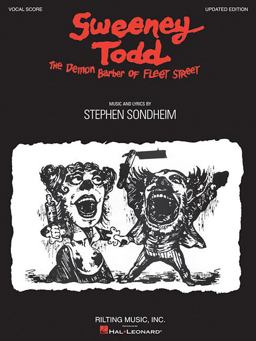 Sweeney Todd Vocal Score  9781423472728 Front Cover
