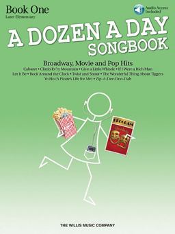 Dozen a Day Songbook - Book 1 (Book/Online Audio)  9781423475637 Front Cover