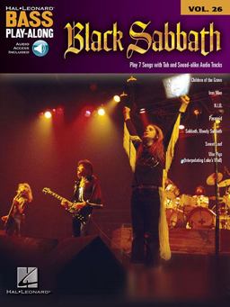 Black Sabbath Bass Play-Along Volume 26 Book/Online Audio Black Sabbath Bass Play-Along Volume 26 Book/Online Audio