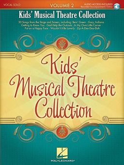 Kids' Musical Theatre Collection - Volume 2 (Book/Online Audio)  9781423483328 Front Cover