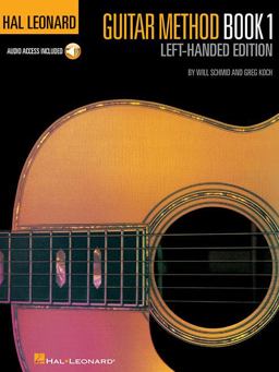 Hal Leonard Guitar Method, Book 1 - Left-Handed Edition Book/Online Audio  9781423484417 Front Cover