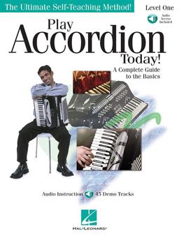 Play Accordion Today! Book/Online Audio  9781423496960 Front Cover