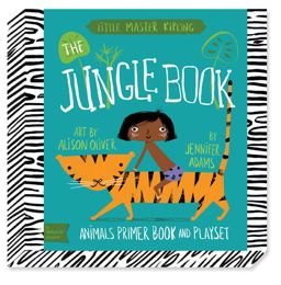 Jungle Book Playset Animal Primer Board Book and Playset  9781423637462 Front Cover