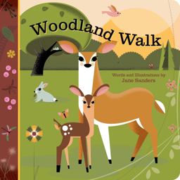 Woodland Walk A Whispering Words Book  9781423647164 Front Cover