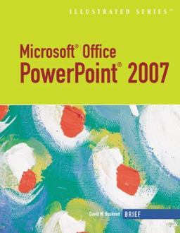 Microsoft Office PowerPoint 2007  9781423905233 Front Cover