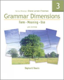 Grammar Dimensions 3: Workbook 4th 9781424003549 Front Cover