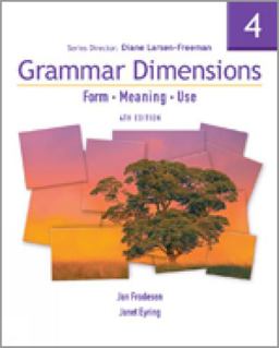Grammar Dimensions 4: Workbook 4th 9781424003556 Front Cover
