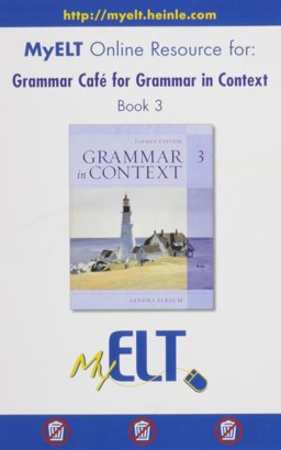 Grammar Cafe for Grammar in Context Book 3