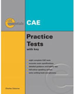 Essential Practice Tests: Cae Without Answer Key