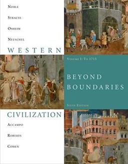Western Civilization Beyond Boundaries 1715 6th 9781424069613 Front Cover