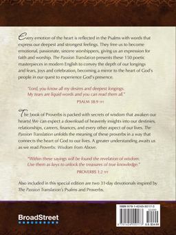 Psalms Poetry on Fire and Proverbs Wisdom from Above