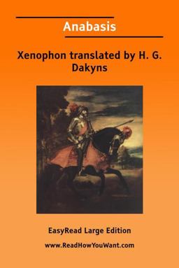 Anabasis EasyRead Large Edition