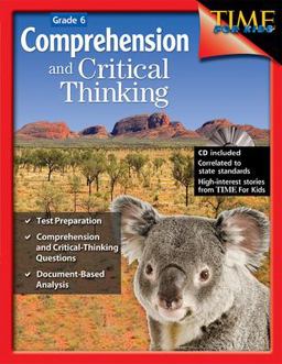 Comprehension and Critical Thinking Grade 6  9781425802462 Front Cover
