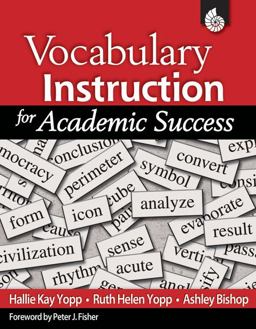 Vocabulary Instruction for Academic Success  9781425802660 Front Cover