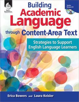 Building Academic Language Through Content-Area Text Strategies to Support English Language Learners  9781425806316 Front Cover