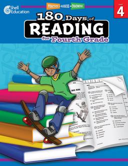 180 Days of Reading for Fourth Grade Practice, Assess, Diagnose  9781425809256 Front Cover