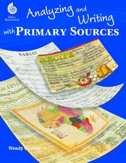 Analyzing and Writing with Primary Sources  9781425814786 Front Cover