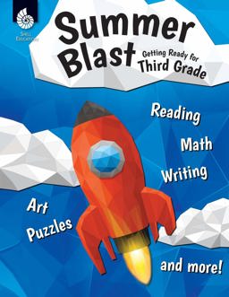 Summer Blast Getting Ready for Third Grade  9781425815530 Front Cover