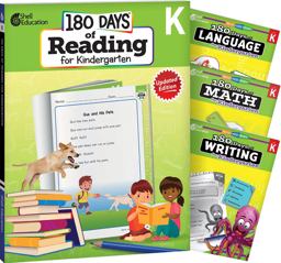 180 Days of Practice Grade K Bundle (Grade K)