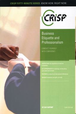 Business Etiquette and Professionalism 3rd 9781426018527 Front Cover