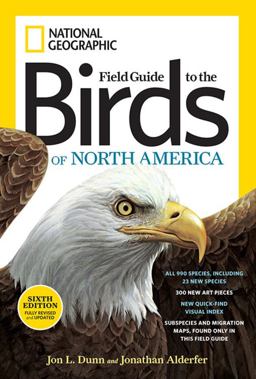 National Geographic Field Guide to the Birds of North America 6th 9781426208287 Front Cover