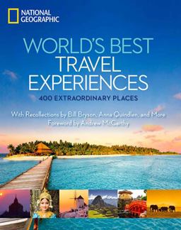 World's Best Travel Experiences 400 Extraordinary Places  9781426209598 Front Cover