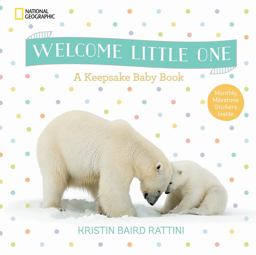Welcome Little One A Keepsake Baby Book  9781426218958 Front Cover