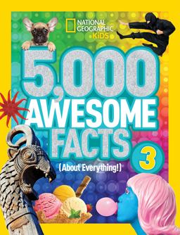 5,000 Awesome Facts (about Everything!) 3  9781426324529 Front Cover