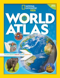National Geographic Kids World Atlas 6th Edition  9781426372278 Front Cover