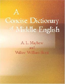 A Concise Dictionary of Middle English