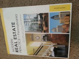 Modern Real Estate Practice in Pennsylvania:  9781427735386 Front Cover