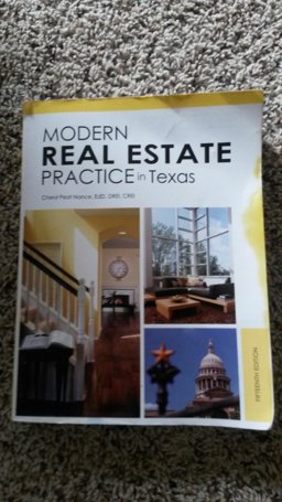 Modern Real Estate Practice in Texas:  9781427735607 Front Cover