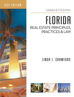 Florida Real Estate Principles, Practices and Law 31st 9781427762160 Front Cover