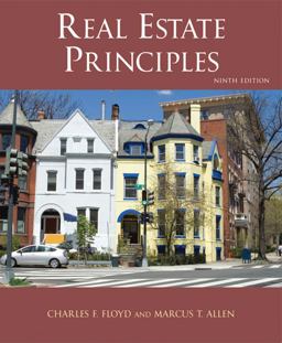 Real Estate Principles 9th 9781427762795 Front Cover