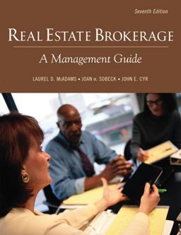 Real Estate Brokerage 17th 9781427766403 Front Cover