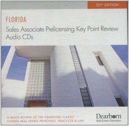 Florida Sales Associate Key Point Audio CD's, V32. 0