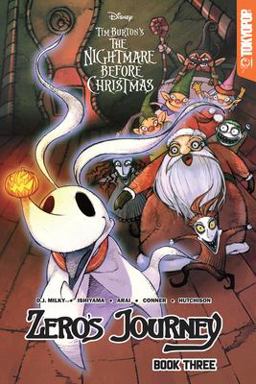 Disney Manga: Tim Burton's the Nightmare Before Christmas - Zero's Journey, Book 3  9781427859051 Front Cover