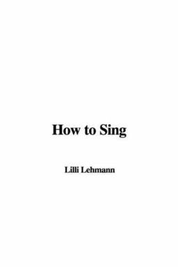 How to Sing How to Sing