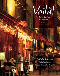 Workbook with Lab Manual for Heilenman/Kaplan/Tournier's Voila!: an Introduction to French, 6th 6th 9781428262775 Front Cover
