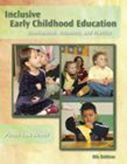 Inclusive Early Childhood Education Development, Resources, and Practice 5th 9781428320864 Front Cover
