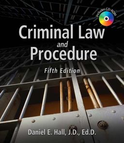 Criminal Law and Procedure