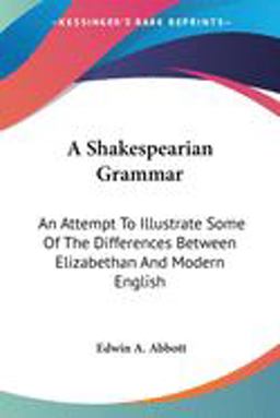 A Shakespearian Grammar