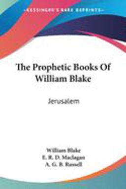 Prophetic Books of William Blake Jerusal