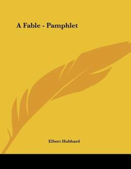 A Fable - Pamphlet