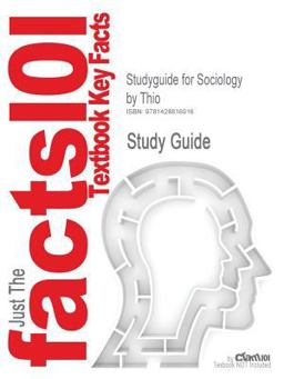 Studyguide for Sociology by Thio