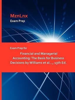 Exam Prep for Financial and Managerial Accounting
